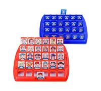 Jeu Devinettes - Cartes in ABS da 22,5 x 5 cm Famille Jeu Société - 96 Cartes Personnages Animaux Idéal Fêtes Vacances et Moments Partagés