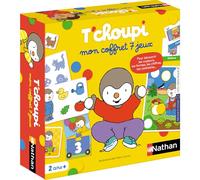 Jeu éducatif Nathan Coffret 7 jeux T Choupi
