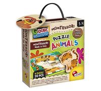 Montessori baby legno puzzle animals