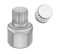 JEUCLEL ABC6/17PT Chiave dado di bloccaggio ruota compatibile con VW Volkswagen Audi VAG, adattatore per presa dado di bloccaggio ruota, strumento di rimozione del dado antifurto per ruote, strumento