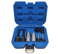 JEUCLEL Kit di riparazione per iniettori diesel Common Rail compatibile con iniettori Bosch, Denso e Siemens, strumenti speciali per allentare e rimuovere i fissaggi interni dell'iniettore, sede della
