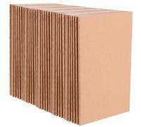 JEUIHAU Confezione da 40 quaderni vuoti A5, 14 × 20,5 cm, quaderno carta kraft vuoti, tinta unita, per artisti, disegni, album da disegno, forniture per ufficio