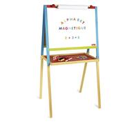 JeuJura 8743 Tavola Multifunzionale in Legno con Funzione Disegno, Multicolore, Norme