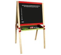 Jeujura - 8762 - Grande Lavagna Multifunzione Regolabile - Multifunzione con Accessori - Scrivi - Disegna - Ardesia Magnetica e Gesso - A Partire dai 3 Anni