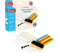 Jeujura- Accessori per lavagne, Multicolore, Set da 25 Pezzi, J8978