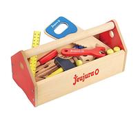 Jeujura Cassetta degli Attrezzi in Legno, Multicolore, Small, JeujuraJ8592