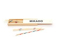 Jeujura JeujuraJ64223 - Gioco Mikado in custodia in legno, multicolore