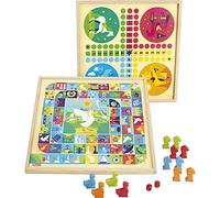 Giochi di Gamejet Goose e piccoli cavalli - vassoio di legno