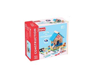 Jeujura -La Maison du vétérinaire-60 pièces Accessori per Bambole, Multicolore (J8216)
