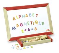 Jeujura lavagna multifunzionale in legno 44x30 cm con accessori