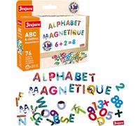 Jeujura lettere magnetiche colorate - 76 pezzi