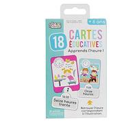 Jeux 2 mômes Gioco 2 Momes ea5002 Scheda educativa - Imparo l' Ora - 24 PCS Carta Multicolore 5 X 15 X 23, 50 cm