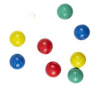 Jeux 2 mômes Gioco 8 Bocce da Petanque Bambini in Plastica Multicolore | Plastica, gioco di 8 bocce da petanque per bambini, gioco all'aperto, giardino o spiaggia, multicolore