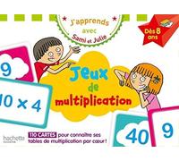 Jeux de multiplication: 110 cartes pour connaître ses tables de multiplication par coeur !