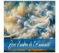 Jeux d'ombre de l'Humanité (Calendrier mural carré 2026 30x30 cm) Calendrier double avec une page pour vos prises de notes: Épopée des émotions essentielles de l'humanité - la faiblesse et la douleur.