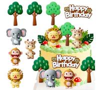 JeVenis decorazioni per torta animali giungla JeVenis stile safari