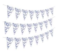 JeVenis Ghirlanda floreale blu con fiori selvatici per le donne qualcosa di blu decorazione per addio al nubilato addio al nubilato festa di fidanzamento festa di nozze