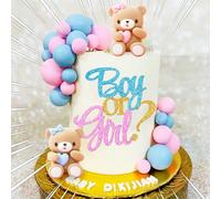 JeVenis Topper Torta Teddy Bear e Decorazione Torta