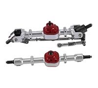 Jevina Aggiornamento in acciaio trasmissione anteriore e asse rotture asse sterzo pilastri set per MN D90 D99 MN90 MN99S 1/12 RC auto parti, B., 500060194A2,