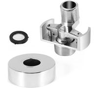 Jevina Regolazione 'angolo del tubo di aspirazione Testa doccia in rame Testa angolo piede curvo eccentrico Vite Accessori Angolo