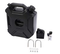 Jevina Tanica per Serbatoio Carburante Nera da 5 Litri Tanica per Serbatoio Carburante per di Tanica per Taniche di con Serratura e Chiave (454464)