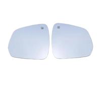 Jeviuwi Vetro Retrovisore Esterno per Changan per CS85 Coupé Lenti per Specchietto Retrovisore Laterale Lenti Riflettenti con Segno di Punto Cieco Riscaldato(A Pair Blind Spot)