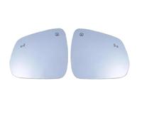 Jeviuwi Vetro Retrovisore Esterno per Changan per CS85 Coupé Lenti per Specchietto Retrovisore Laterale Lenti Riflettenti con Segno di Punto Cieco Riscaldato(A Pair Heating)