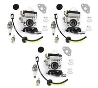 Jewecutger 3X Carburatore per TH23 TH26 TH34 23CC 25CC 26CC 33CC 35CC Kit Sostituisci