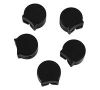 Jewecutger Cuscino protettivo per clarinetto, in gomma, per clarinetto, 5 pezzi, colore: nero