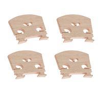 Jewecutger Parti per violino - Ponte per violino, 5 pezzi, 4/4, in acero, parti per violino, 4 pezzi