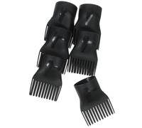 JEWEDECO 10 pezzi Attacco Pettine per Asciugacapelli in Plastica Resistente al Calore Diffusore per Styling Capelli Accessorio Compatto e Durevole per Concentratore di Aria