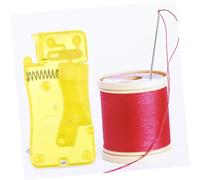 JEWEDECO 10 Pezzi Mini Strumento Infila Ago Piccolo per Cordoncini Sostituzione Cucire Tessuto