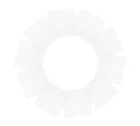 JEWEDECO 10 pezzi Scudo Termico Protettivo per Extension Capelli Protezione Termica per Radici e Cute Accessorio Professionale per Parrucchieri e Uso Domestico