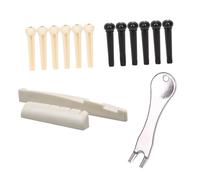 JEWEDECO 1set Accessori Per Chitarra Kit Estrattore Per Chitarra Metal Nail Lifter Perni Perni e Cuscinetti Per Per Musicisti e Appassionati