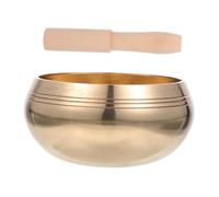 JEWEDECO 1set Ciotola Tibetana Per Meditazione Con Campane Per Yoga e Relax Per Pratiche Mindfulness e