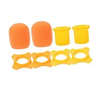 JEWEDECO 1set Coperture Protettive Per Microfoni Antivento Antiscivolo e Tappi Protezion Umidità Microfoni Streaming Colore