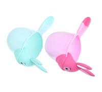 JEWEDECO 2 Pezzi Tazze per Risciacquo Bagnetto in Pp, Design Animale Carino, Versatili e Atossiche per Bagno del Ragazzo Ragazza