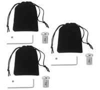 JEWEDECO 3sets Per Inossidabile Per Meditazione Accessori Per Esperienze Meditative e Resistenti Per Frequente