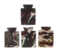 JEWEDECO 4 Pezzi Copri Lattine in Neoprene 330ml Isolante Termico Leggero e Resistente per Attività All'aperto e Picnic