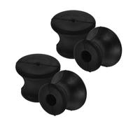 JEWEDECO 4pezzi Base Per Diapason in Gomma Supporto Stabile Per Diapason Per Yoga Del Suono e Strumenti Musicali