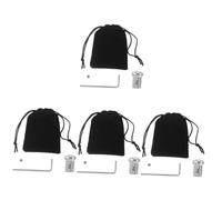 JEWEDECO 4sets Supporto Per Diapason Accessorio Per Meditazione Stabilità e Ottimizzazione Del Suono Per Strumenti Musicali