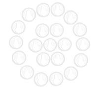 JEWEDECO 50pezzi Per Chiave Appendini Per Specchi e Decorazioni Facile e Resistente Accessori Trasparenti e