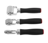 JEWEDECO 6 Pezzi Rullo per Riparazione Pneumatici Bici e Auto Piccolo in Plastico e Metallo Superficie Curva da 6mm per Adesione Uniforme e Riduzione Bolle per Riparazioni Stradali