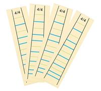 JEWEDECO 8pezzi Adesivi Per Tastiera Trasparenti Stickers Rimovibili Per Principianti Per Apprendimento Facile Applicare e Comprendere Note