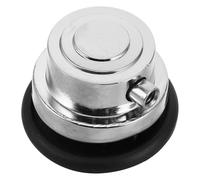 JEWEDECO Accessorio per Batteria Rullante in Lega di Alluminio Argento Supporto Stabile e Design Rotondo, Facile da Trasportare per Musicisti e Appassionati