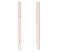 JEWEDECO Bacchette per Batteria 5a in Legno di Acero, 2 Paia, Risposta Rapida e Riduce L'affaticamento del Polso, per Prove in Orchestra e Band