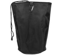 JEWEDECO Borsa Porta Mollette in Oxford Nero con Chiusura Coulisse e Gancio Organizer Multiuso per Stoccaggio Mollette Gadget Calzini e Biancheria Resistente e Spaziosa per Uso Domestico e