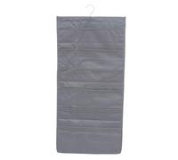 JEWEDECO Borsa Portaoggetti da Appendere e Identificazione Rapida Compressione senza Pieghe Oxford per Biancheria Intima e Calzini, Organizer Tasche per Stendino e Dormitorio