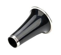 JEWEDECO Campana Per Clarinetto Nera Cc28 in Plastica Leggera, Accessorio Per Strumenti Musicali, Parte Compatta Per Principianti e Suonatori, Suono Ricco e Trasportabile