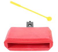 JEWEDECO Campanaccio per Tamburo in Plastica e Metallo, Accessorio Percussione Leggero e Robusto Morsetto di Montaggio, per Supporto Cow Bell e Performance Musicali